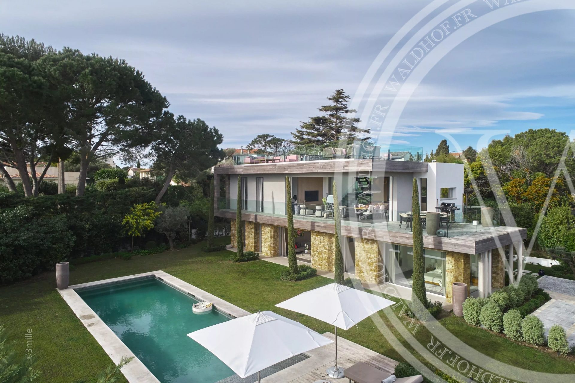 Contemporary villa Cap D’Antibes sea view — photo 5