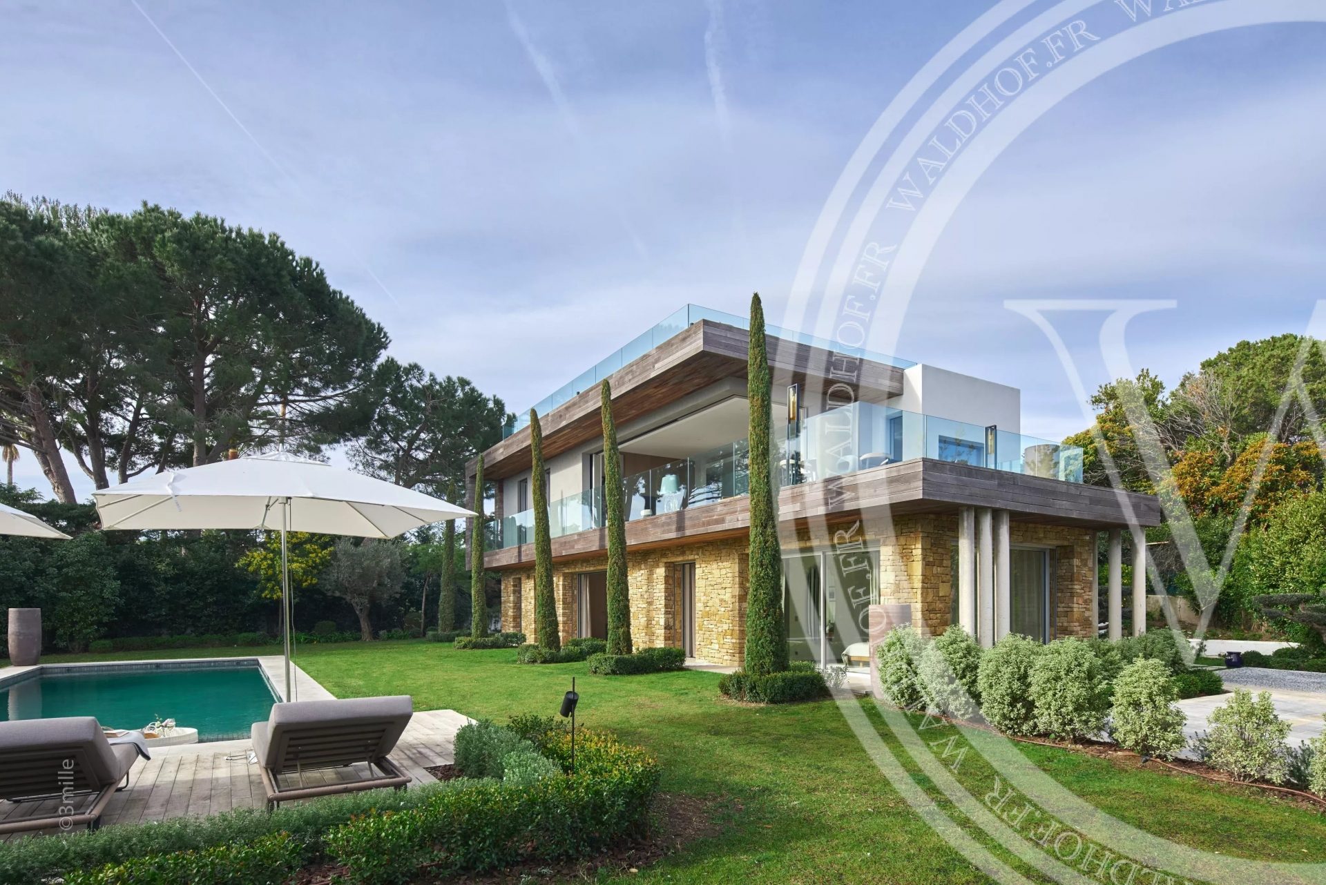Contemporary villa Cap D’Antibes sea view — photo 7
