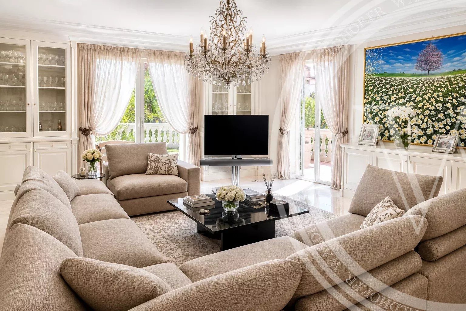 Turn-key luxurious villa with sea view, large garage and swimming pool, 25 meters from Monaco — photo 9