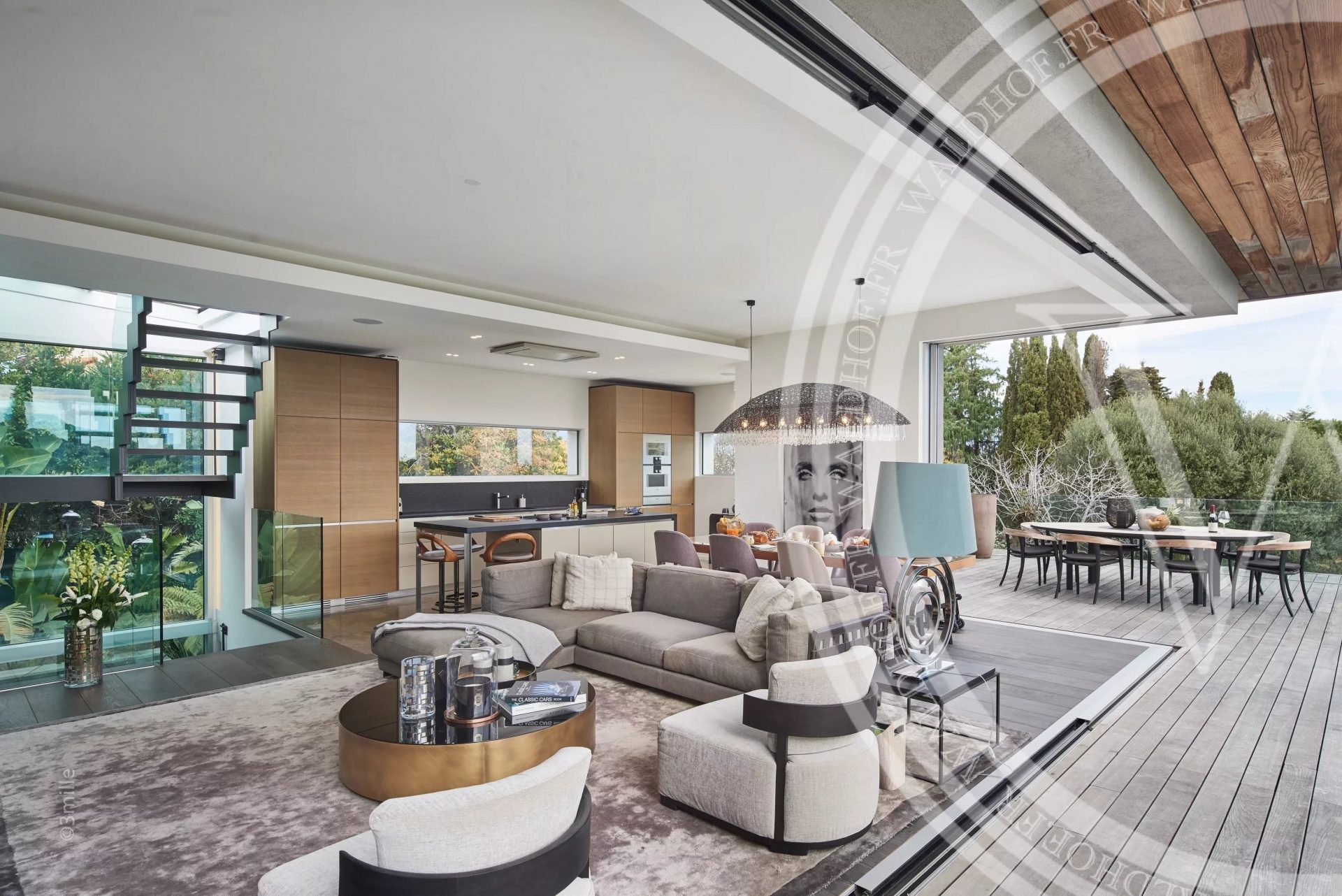 Contemporary villa Cap D’Antibes sea view — photo 11