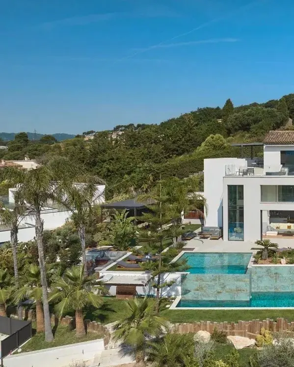 Contemporary villa sea view Mougins