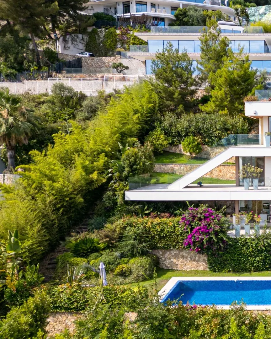 Roquebrune-Cap-Martin – Stunning villa with sea view terrace overlooking Monaco