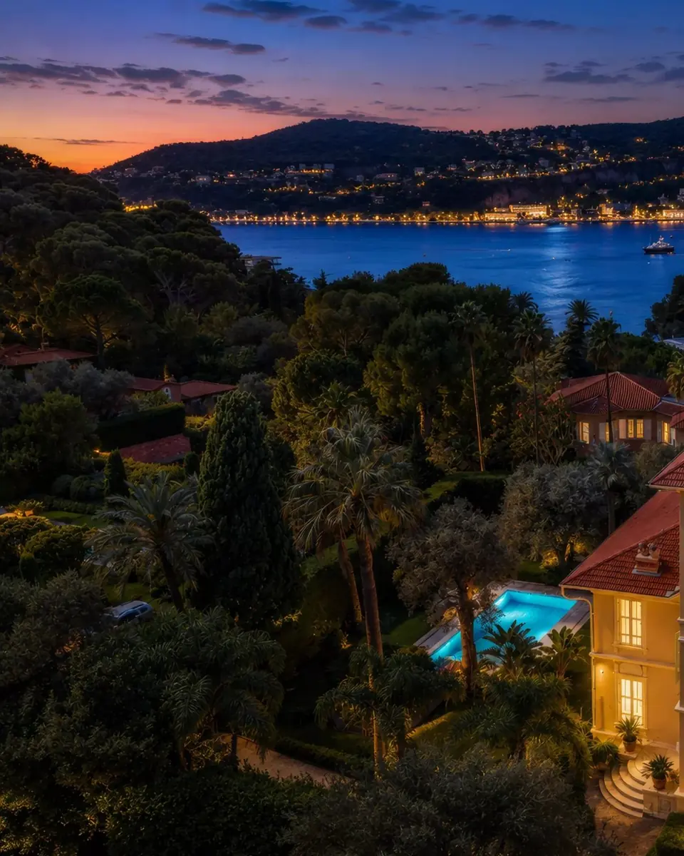 A Timeless Belle Époque Villa in a Private Estate, Just Steps from Passable Beach