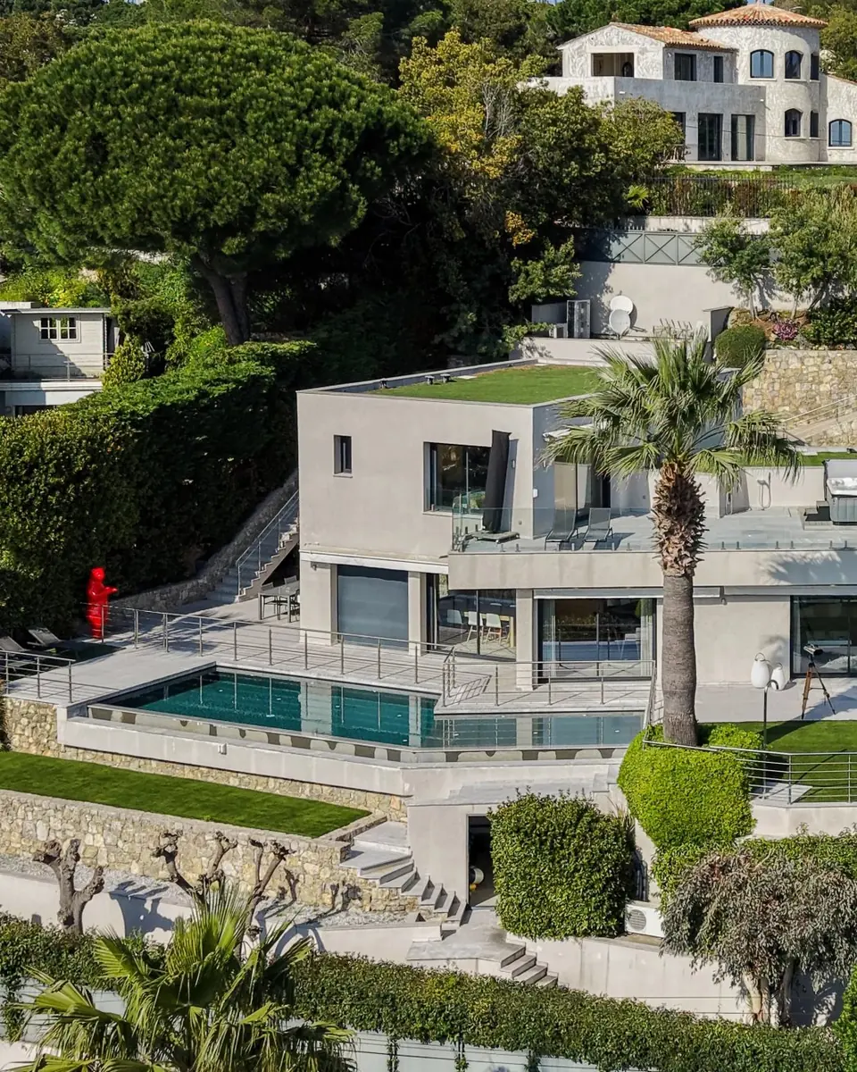 Panoramic sea view villa Super Cannes